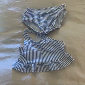 Ruffle Butts Seersucker Tankini